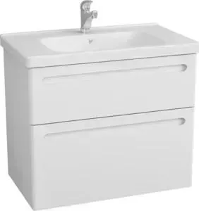 Тумба с раковиной OWL 1975 с Otalia 79,4x46,5 см, белый лак (OW04.06.00, 640207)