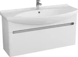 Тумба с раковиной OWL 1975 с Lagerta 106x47,5 см, белый лак (OW08.04.00, 191683)