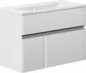 Тумба с раковиной EDELFORM с Амата 100x44,7 белая (1-808-00-PR100, 10.010.01000.001)