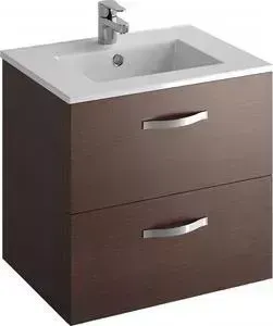 Тумба с раковиной JACOB DELAFON с Ola 60 темный дуб (EB390RU-NR, EXSA112-00)