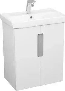Тумба с раковиной OWL 1975 с Runn 60x37,5 см, белый лак (OW07.03.00, 641785)