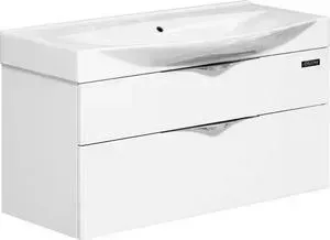 Тумба с раковиной EDELFORM с Дольче 103x50,5 белая (1-827-00-ELV105, 34380)