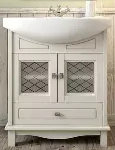 Тумба с раковиной OPADIRIS с Омега 65 слоновая кость 1013 (Z0000006457 + Z0000001648)