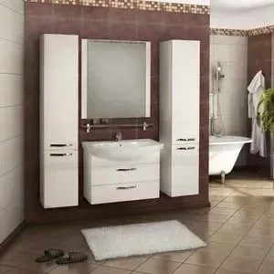 Мебель для ванной АКВАТОН Ария 80 М белая
