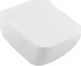 Унитаз подвесной Villeroy Boch Legato с сиденьем микролифт белый Альпин (5663R001, 9M95S101)
