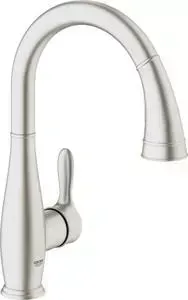 Смеситель для кухни Grohe Parkfield, суперсталь (30215DC1)