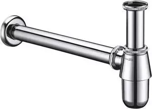 Сифон для раковины Wasserkraft хром (A071)