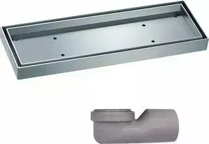 Душ MAGdrain евой лоток хром матовый (JY300G50-BL)