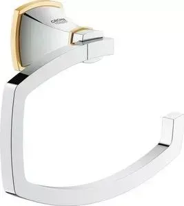Бумагодержатель Grohe Grandera хром\золото (40625IG0)