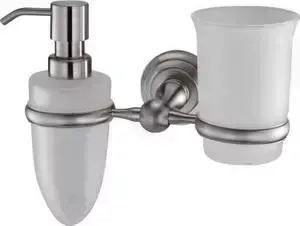 Держатель стакана и дозатора Wasserkraft и Ammer K-7089