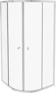 Душевой уголок JACOB DELAFON Serenity 90x190 стекло прозрачное, профиль хром (E14R90-GA)
