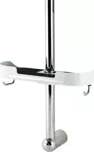 Полка с крючками Brissen с для душевой стойки (BSR-33310WC)