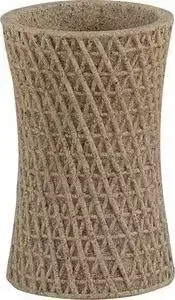 Стакан Swensa Тиволи, полирезина, светло-коричневый (SWT-1450C)