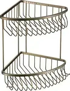 Полка Hayta угловая Gabriel Classic Bronze (13993-2/BRONZE) бронза