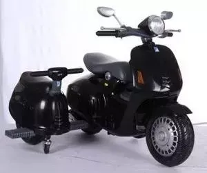 Мотоцикл Наша Игрушка Электромобиль Команда черный, 12V7AH*1, 35W (CH-8820A)