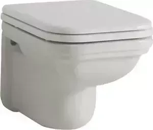 Унитаз подвесной Kerasan Waldorf 4115 с сиденьем микролифт, хром