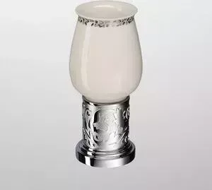 Стакан Schein (керамика) Carving (7065013) хром