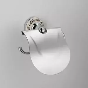 Бумагодержатель Schein с крышкой Saine Chrome (7053026) хром