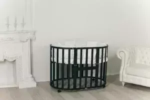Кроватка детская Incanto трансформер Uoma Da Vinci 10 в 1 венге KR-0026/2