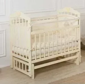 Кроватка детская Incanto Pali поперечный маятник слоновая кость KR-0006/1