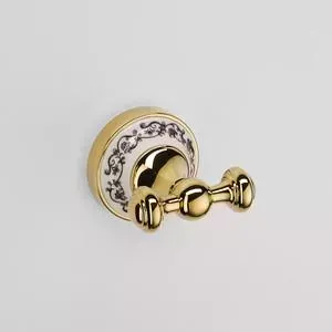 Крючок Schein двойной Saine Gold (7053002VF) золото