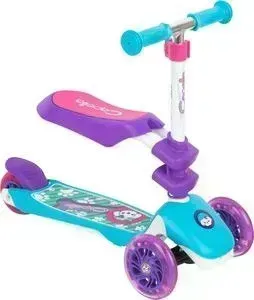 Самокат CAPELLA PUPPY turquoise+purple, (бирюзовый+фиолетовый) GL000568105