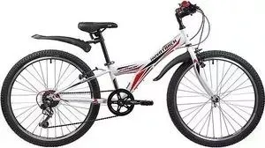 NOVATRACK 24" RACER сталь.рама 10" белый 24SH6V.RACER.10WT9