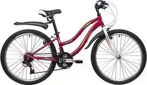 NOVATRACK 24" LADY сталь.рама 12" красный 117123 24SH18SV.LADY.12RD9
