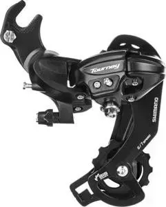 Переключатель Shimano задний Tourney, TY300, 6/7ск., крепление на ось ARDTY300B