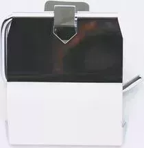 Держатель туалетной бумаги RainBowL Cube с крышкой (2742)