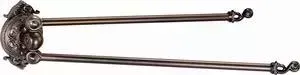 Полотенцедержатель Hayta поворотный двойной Gabriel Antic Brass (13930-2/ VBR) античная бронза