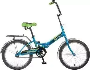 Велосипед NOVATRACK 20" складной TG20 синий 117075 20FTG201.BL7