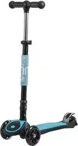 Самокат NOVATRACK RainBow, подростковый, складной, широкие свет. колеса PU 120*90 120C. RAINBOW. BL9