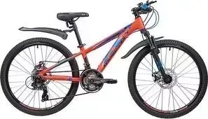 Велосипед NOVATRACK 24" EXTREME 11" оранжевый 24AHD.EXTREME.11OR9