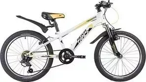 Велосипед NOVATRACK 20" POINTER белый 117036 20SH6V.POINTER.WT9