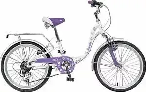 Велосипед NOVATRACK 20" BUTTERFLY белый-фиолет 20SH6V.BUTTERFLY.VL9