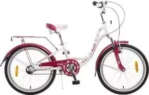NOVATRACK 20" BUTTERFLY белый-бордовый 098617 20AH3N.BUTTERFLY.WT5