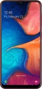 Смартфон SAMSUNG Galaxy A20 (2019) 3/32GB Red