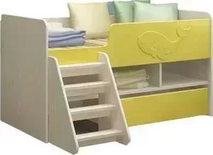 Кровать детская Регион 58 Юниор-3 золотой 70x140