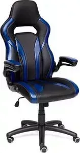 Кресло офисное TetChair Rocket кож/зам, черный/темно-синий