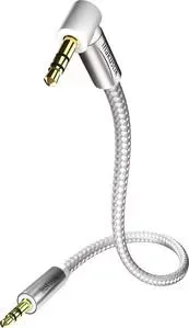 Кабель Inakustik межблочный Premium MP3 Audio Cable 90°, 3.5 Phone plug, 1.5 m, 004104015