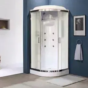 Душевая кабина Royal Bath HK2 90х90х217 стекло шиншилла (RB90HK2-M-CH)