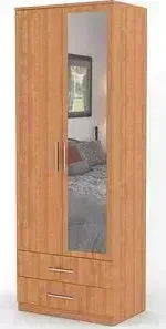 Шкаф ГАММА двухдверный Дуэт 70х60 ольха