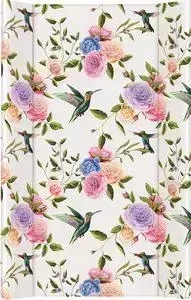 Пеленальный матрас Ceba Baby без изголовья на кровать Flora Fauna 80 см W-210(Flores W-210-099-546) (123802)
