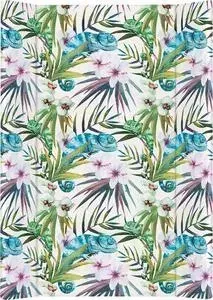 матрас Ceba Baby Пеленальный без изголовья Flora Fauna 70 см на кровать W-200(Camaleon Blanco W-200-099-542) (123744)