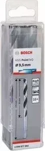Сверло по металлу BOSCH 10шт HSS PointTeQ 9,5 мм (2.608.577.263)