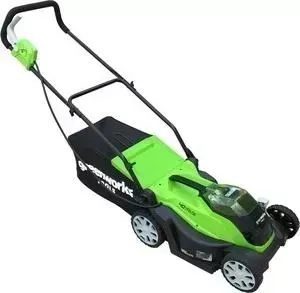 Газонокосилка аккумуляторная GreenWorks G40LM35K3
