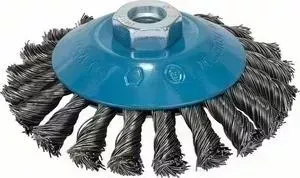 Корщетка BOSCH М14, 0,5х115 мм пучки, сталь конус (2.608.622.058)