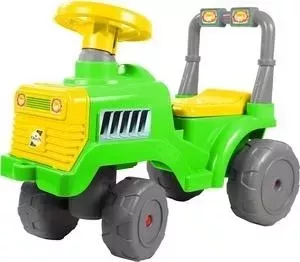 Каталка RT ОР931к Трактор В зелено-желтый