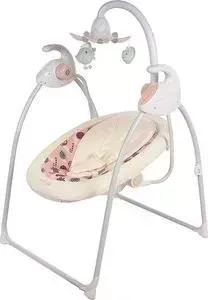 Электрокачели Pituso BEIGE /Бежевый (адаптер, пульт) 75х67х98,5см, TY-028P